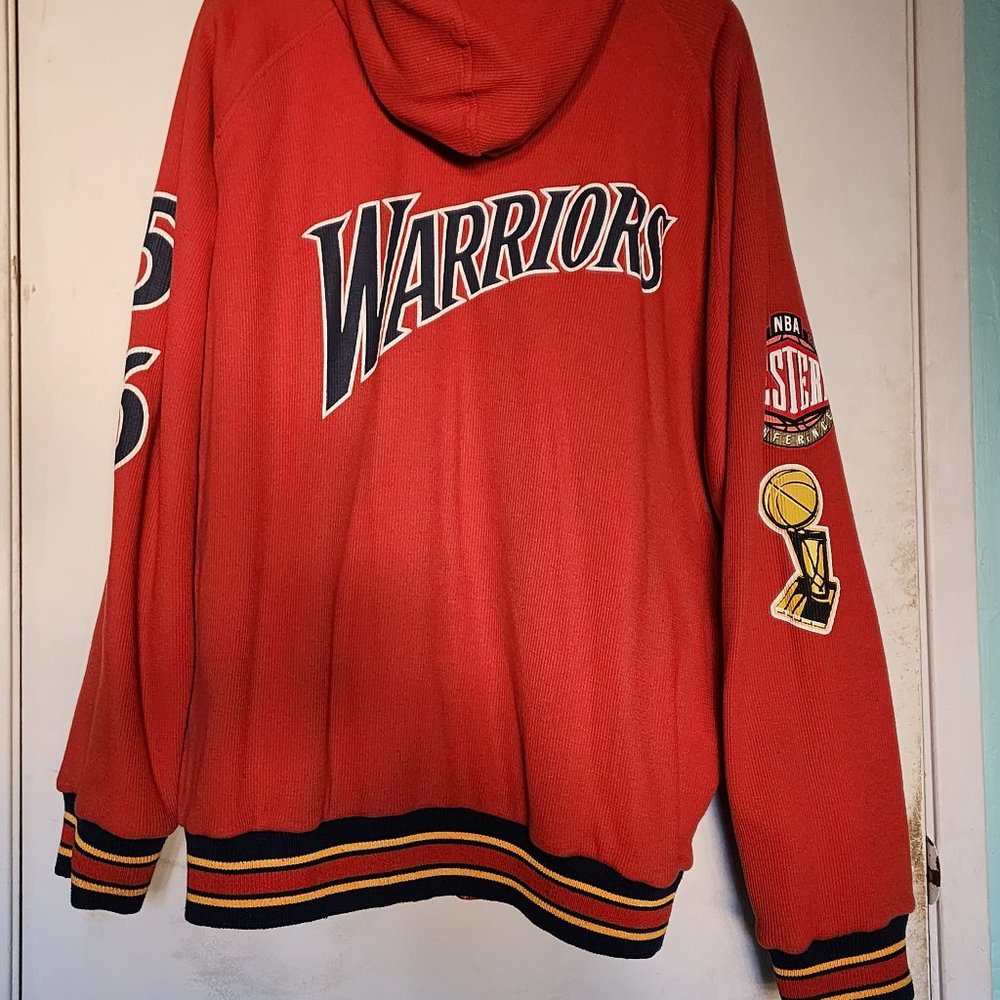 Vintage Golden State Warriors Reversible Hoodie/Sweatshirt